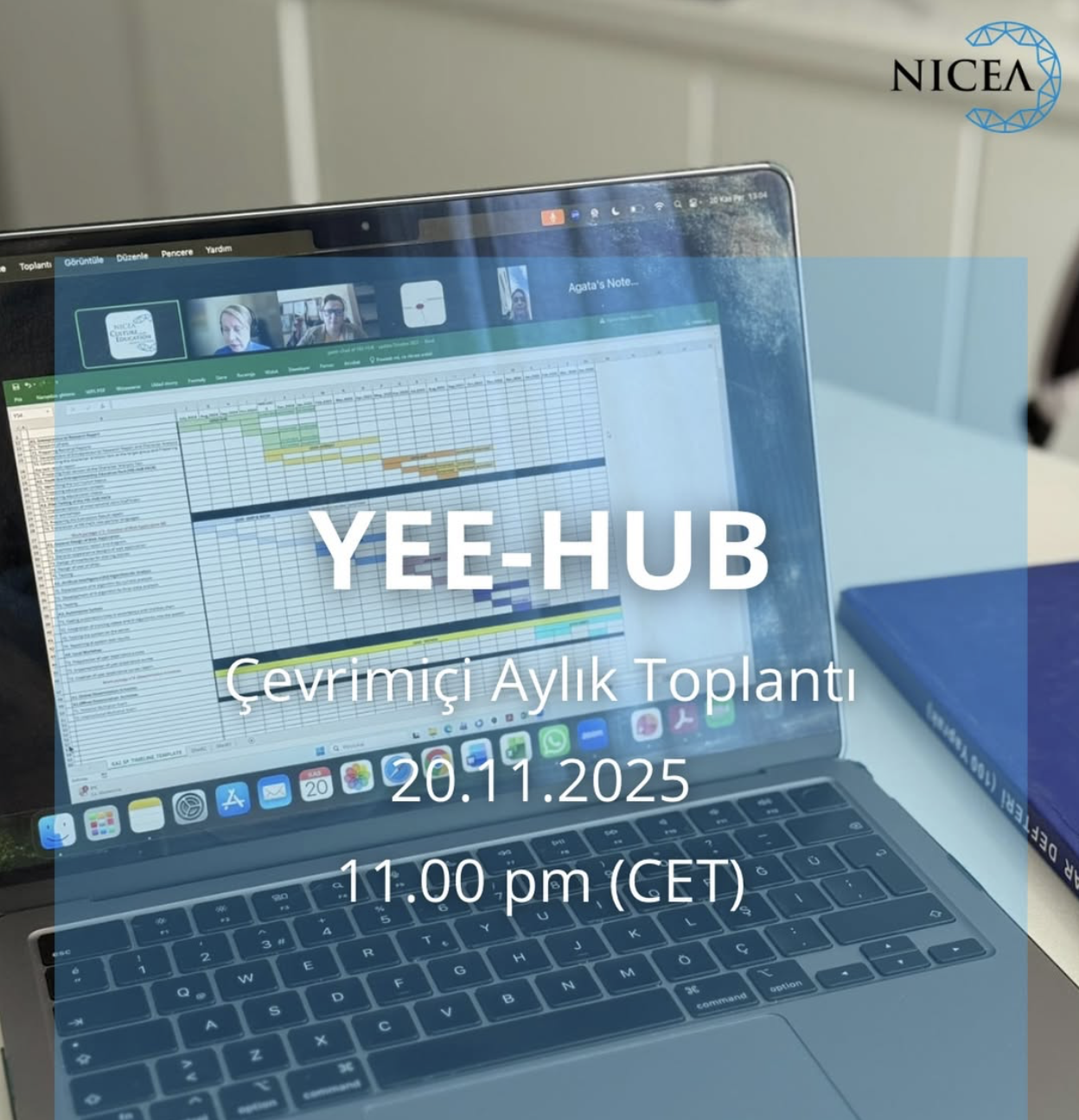 Yee-Hub projesi kapsamında, 4-7 Mart tarihlerinde Malaga’da gerçekleşecek uluslararası toplantı öncesinde çevrim içi bir oturum düzenlendi. 